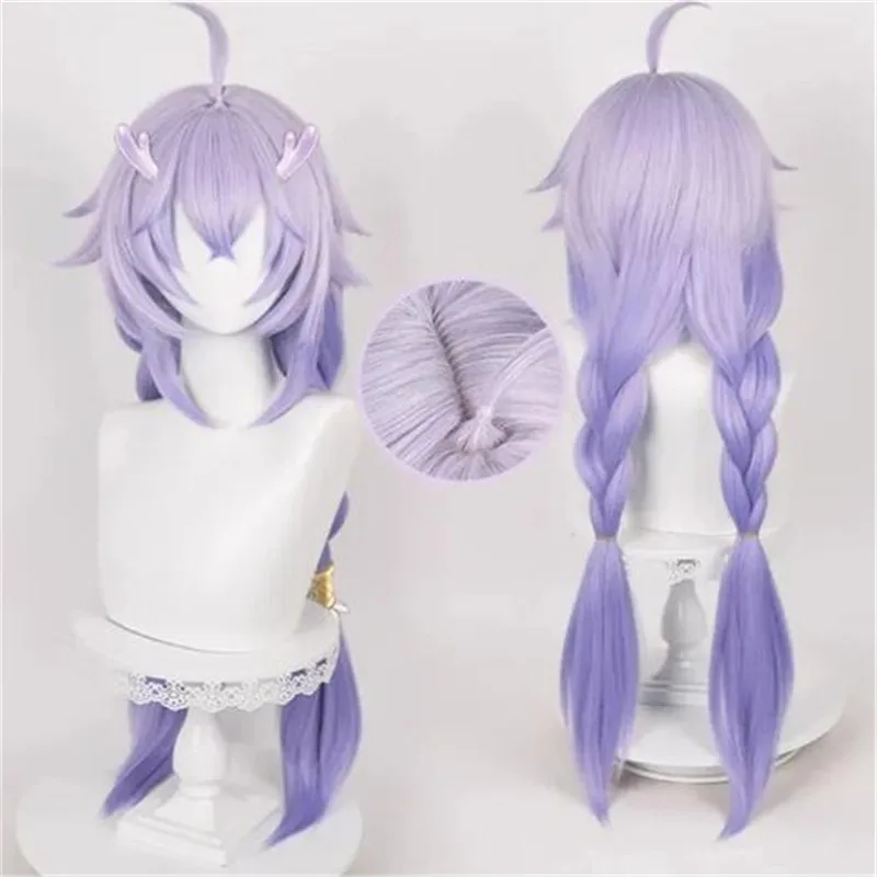 Game Honkai: Star Rail Bailu Cosplay Wig Double Braids Long Hair Heat Resistant Synthetic Halloween Party Accessories Props
Game Honkai: Star Rail Bailu Cosplay Wig Double Braids Long Hair Heat Resistant Synthetic Halloween Party Accessories Props