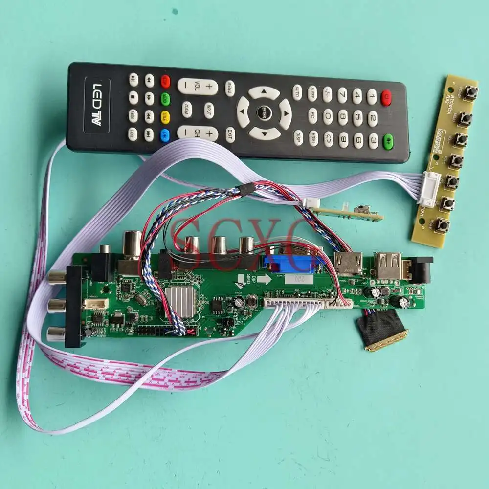 Плата управления для N156BGE-L31 ЖК-контроллер DIY Kit 15,6 "цифровой сигнал DVB 1366 768 USB AV VGA HDMI-совместимая 40-контактная панель LVDS
Плата управления для N156BGE-L31 ЖК-контроллер DIY Kit 15,6 "цифровой сигнал DVB 1366 768 USB AV VGA HDMI-совместимая 40-контактная панель LVDS