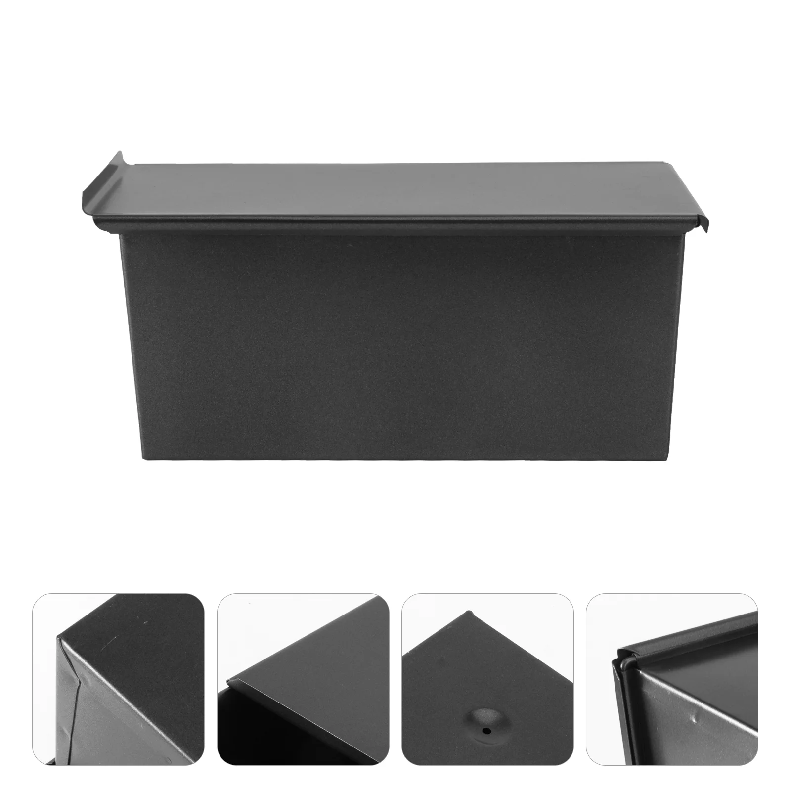 Luxshiny Pullman Baking Pan Bread Tin Loaf Pan With Lid Black Loaf Pan Non- Stick Loaf Pan
Luxshiny Pullman Baking Pan Bread Tin Loaf Pan With Lid Black Loaf Pan Non- Stick Loaf Pan