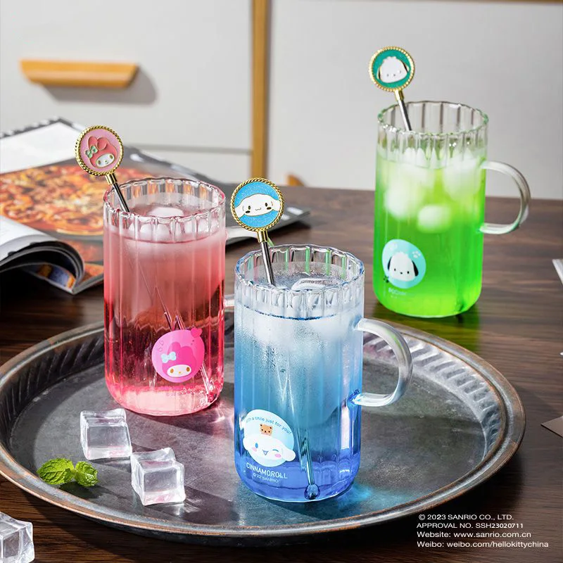 Kawaii Anime Hello Kitty Sanrioed Cup Cinnamoroll Glass Mug Children Household Drink Milk Stir Modulation Bar Summer Girl Gift
Kawaii Anime Hello Kitty Sanrioed Cup Cinnamoroll Glass Mug Children Household Drink Milk Stir Modulation Bar Summer Girl Gift