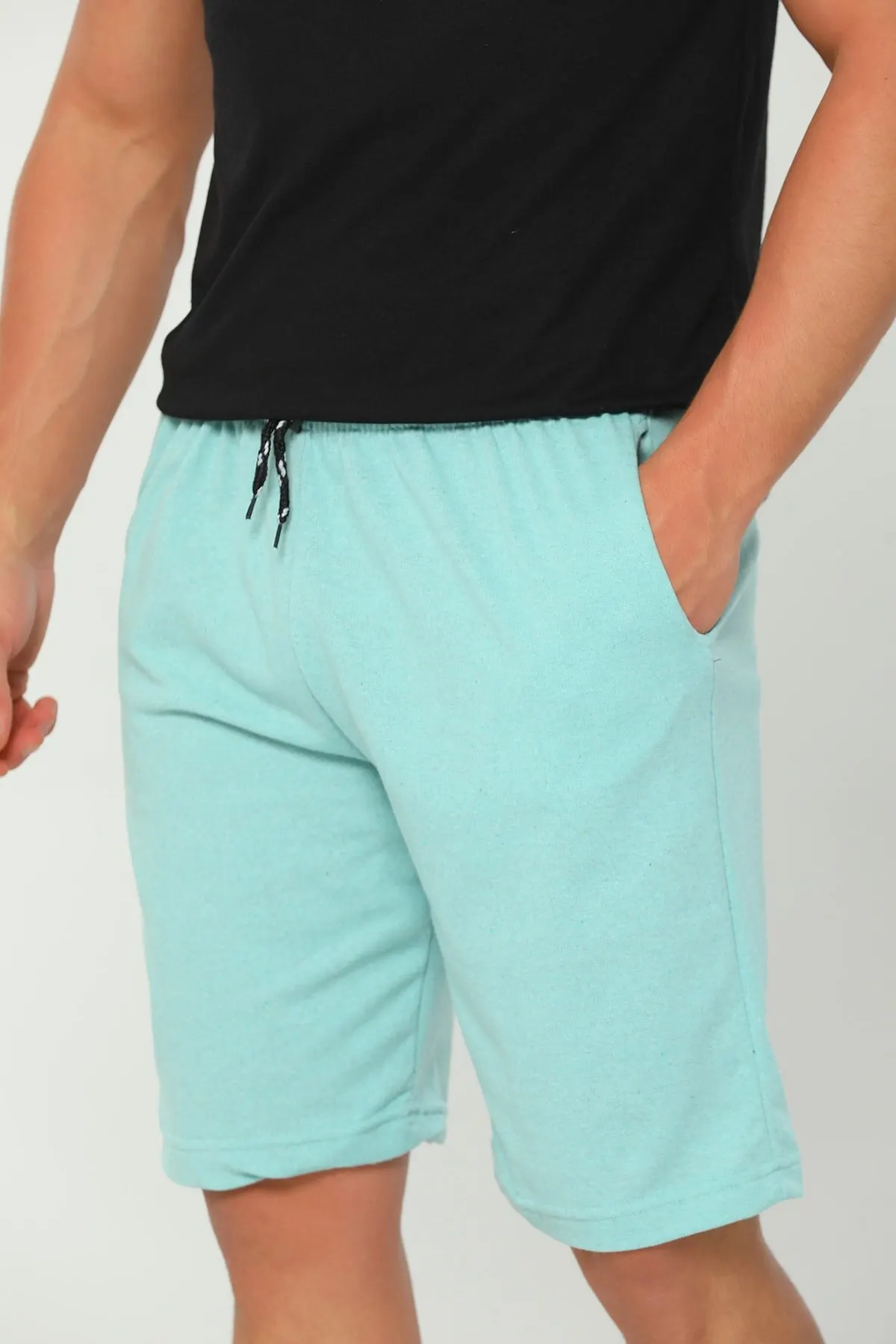 Women's Shorts Unisex Turquoise New Summer Style Bermuda Basic Short Pants Streetwear Home Fashion Short Pants
Women's Shorts Unisex Turquoise New Summer Style Bermuda Basic Short Pants Streetwear Home Fashion Short Pants