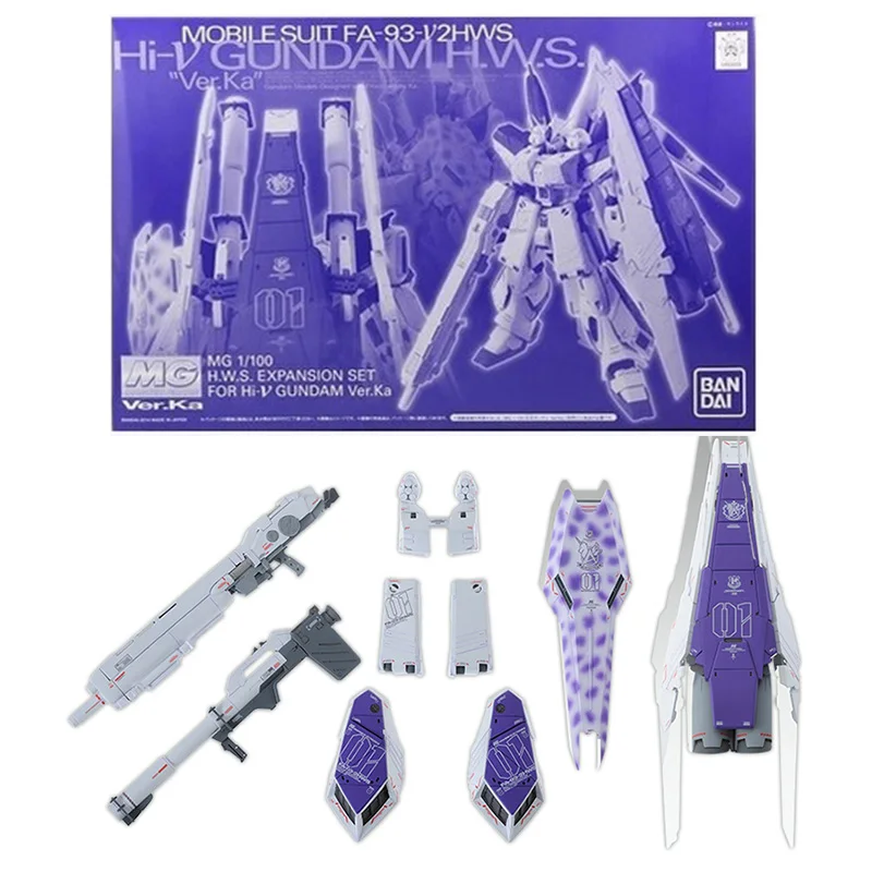 Bandai Genuine Gundam Model Kit MG 1/100 H.W.S. Expansion Set for Hi-v Gundam Ver.Ka Accessory Kit Anime Action Figure
Bandai Genuine Gundam Model Kit MG 1/100 H.W.S. Expansion Set for Hi-v Gundam Ver.Ka Accessory Kit Anime Action Figure