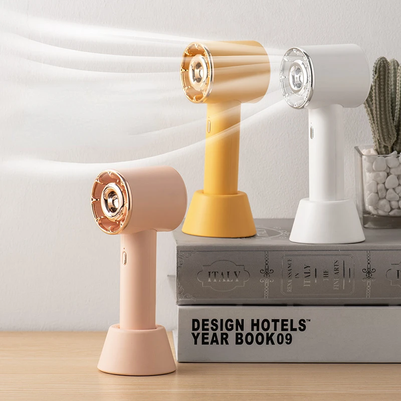 Handheld Small Turbine Fan Student Dormitory Portable Outdoor Desktop High Wind Small Electric Fan Bladeless USB Fan
Handheld Small Turbine Fan Student Dormitory Portable Outdoor Desktop High Wind Small Electric Fan Bladeless USB Fan