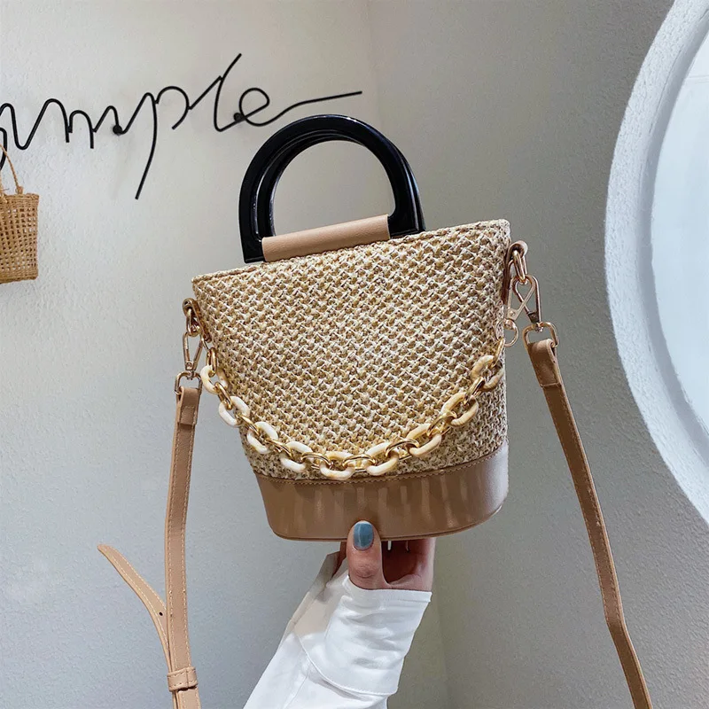 Summer Travel Handbags for Women Fashion Women's Beach Bag 2022 Trend High Capacity Female Bucket Shopper Bag New Crossbody Bag
Summer Travel Handbags for Women Fashion Women's Beach Bag 2022 Trend High Capacity Female Bucket Shopper Bag New Crossbody Bag