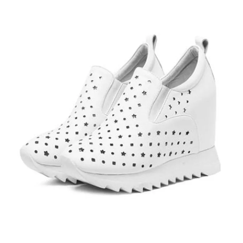 New Breathable Pumps Shoes Women Genuine Leather Wedges High Heel Gladiators Sandals Female Summer Fashion Sneakers Casual Shoes
New Breathable Pumps Shoes Women Genuine Leather Wedges High Heel Gladiators Sandals Female Summer Fashion Sneakers Casual Shoes
