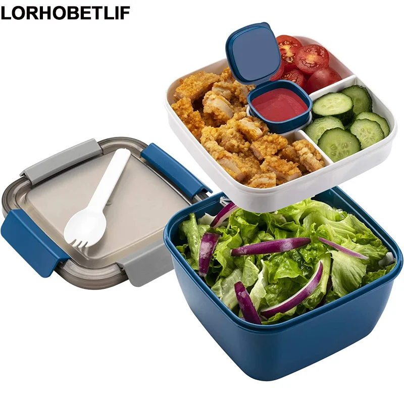 Lunch Box For Kids Lunch Box Food Container Picnic Travel Bento Box With 3 Compartments Food Storage Salad Container 52-oz
Lunch Box For Kids Lunch Box Food Container Picnic Travel Bento Box With 3 Compartments Food Storage Salad Container 52-oz