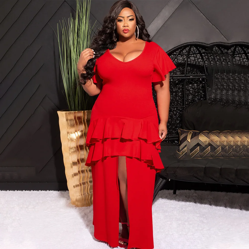 Платье Вечерние ское вечернее однотонное с V-образным вырезом и коротким рукавом
Платье Вечерние ское вечернее однотонное с V-образным вырезом и коротким рукавом