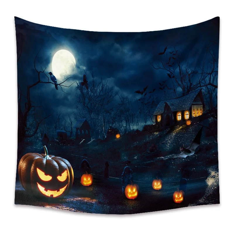 Halloween Decoration Tapestry Suitable For Home Wall Decoration Skull Witch Art Tapestry Wall Hanging Pumpkin Skull Art Tapestry
Halloween Decoration Tapestry Suitable For Home Wall Decoration Skull Witch Art Tapestry Wall Hanging Pumpkin Skull Art Tapestry