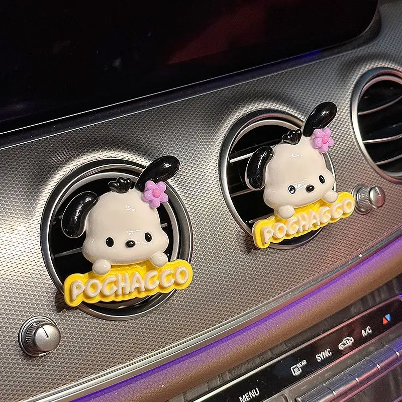 2023 Kawaii Sanrio Anime Pochacco Car Air Freshener Air Aromatherapy Cartoon Vent Perfume Clip Car Perfume Diffuser Gift Toys
2023 Kawaii Sanrio Anime Pochacco Car Air Freshener Air Aromatherapy Cartoon Vent Perfume Clip Car Perfume Diffuser Gift Toys