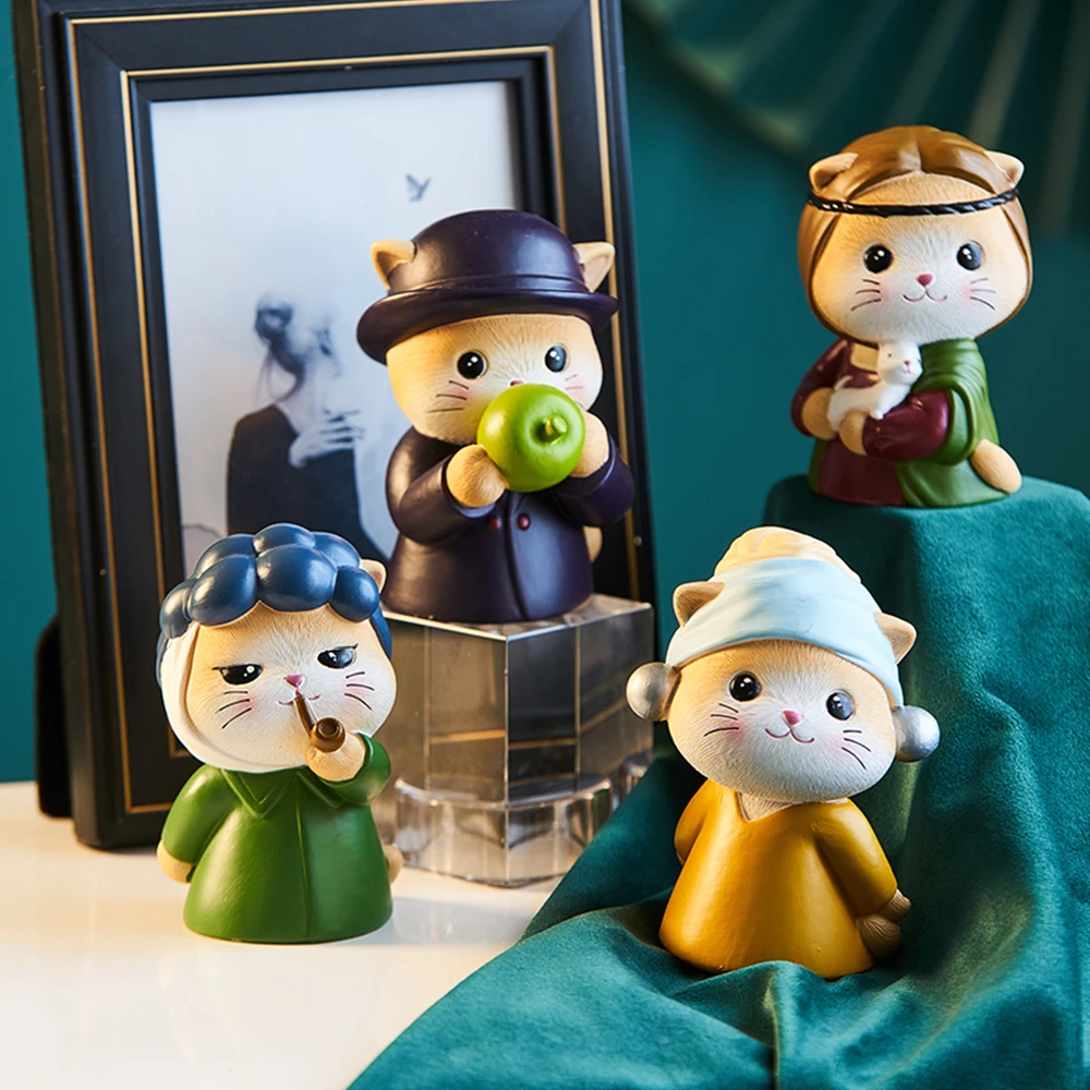 Nordic Creative Artist Figurine Resin Animal Model Modern Living Home Decoration Bedroom Desk Accessories Crafts Children Gifts
Nordic Creative Artist Figurine Resin Animal Model Modern Living Home Decoration Bedroom Desk Accessories Crafts Children Gifts