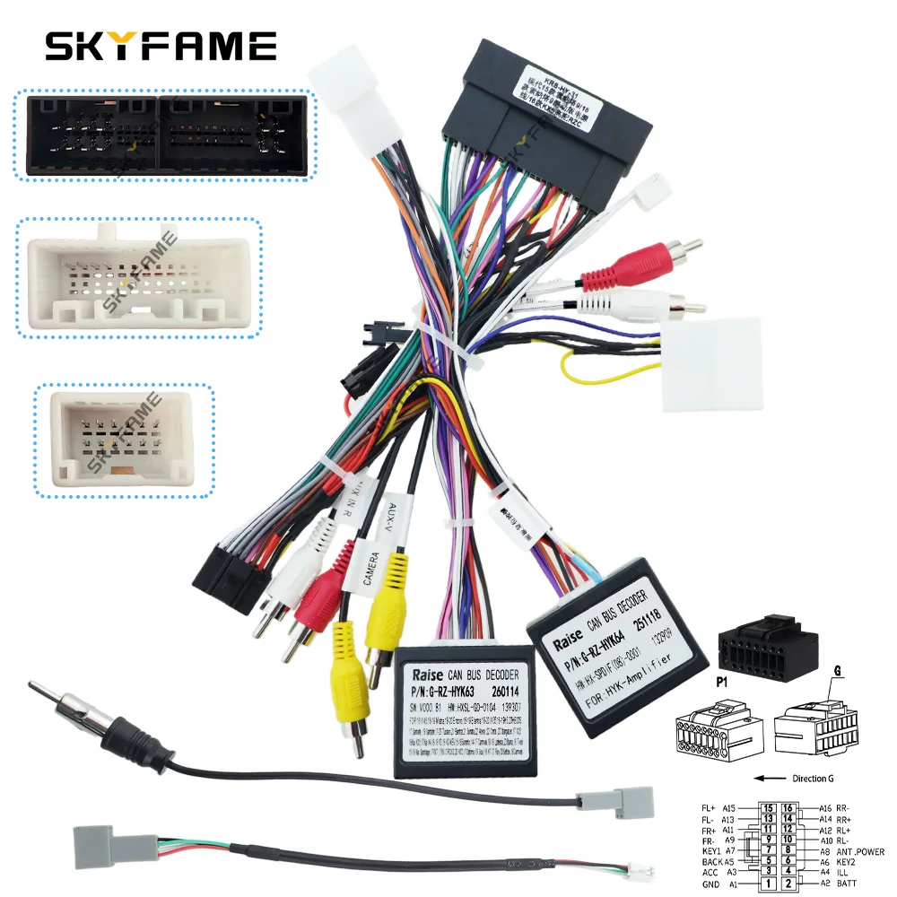 SKYFAME автомобильный жгут проводов адаптер Canbus Box Spdif усилитель декодер для Hyundai Sonata 8 9 Kia K3 KX7 KX5 Ix45 IX35 SantaFe
SKYFAME автомобильный жгут проводов адаптер Canbus Box Spdif усилитель декодер для Hyundai Sonata 8 9 Kia K3 KX7 KX5 Ix45 IX35 SantaFe