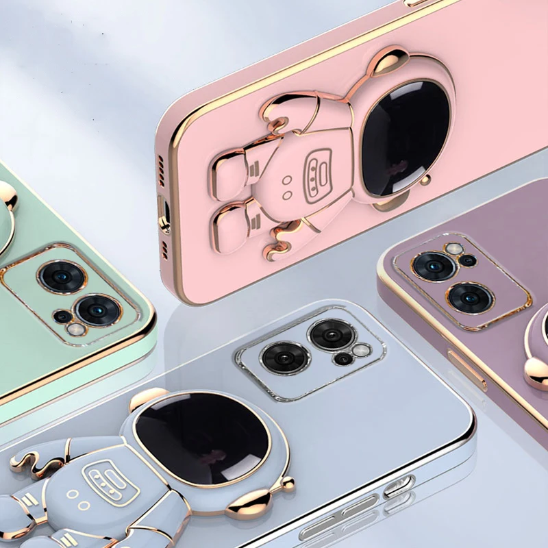 Fundas Astronaut Foldable Stand Holder Case for OPPO A15 A16K A55 A74 A83 A94 F9 F11 Find X3 RENO6 RENO7 Pro 4G 5G Electroplated
Fundas Astronaut Foldable Stand Holder Case for OPPO A15 A16K A55 A74 A83 A94 F9 F11 Find X3 RENO6 RENO7 Pro 4G 5G Electroplated