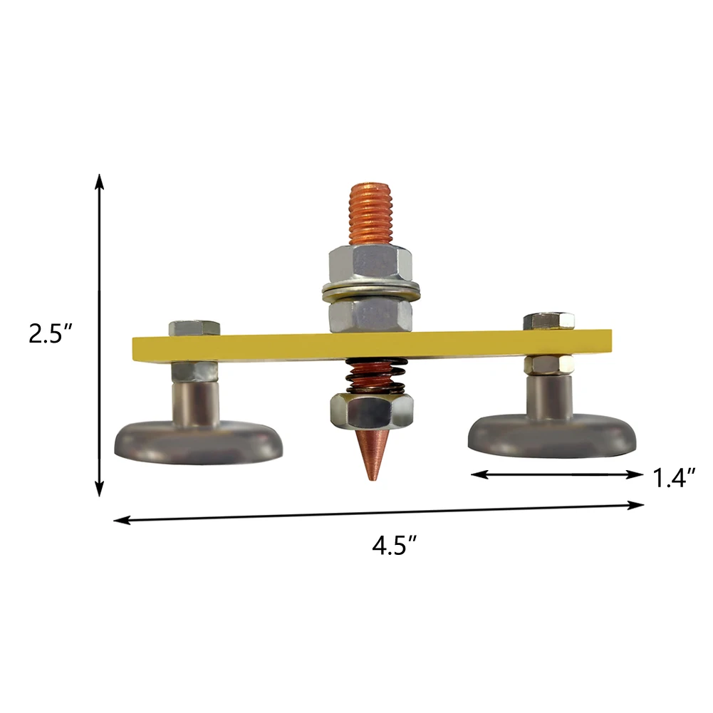 Practical High-quality Ground Clamp Welding Support Welding Clamp Holder Welding Fixture Double Welding Magnet Head
Practical High-quality Ground Clamp Welding Support Welding Clamp Holder Welding Fixture Double Welding Magnet Head