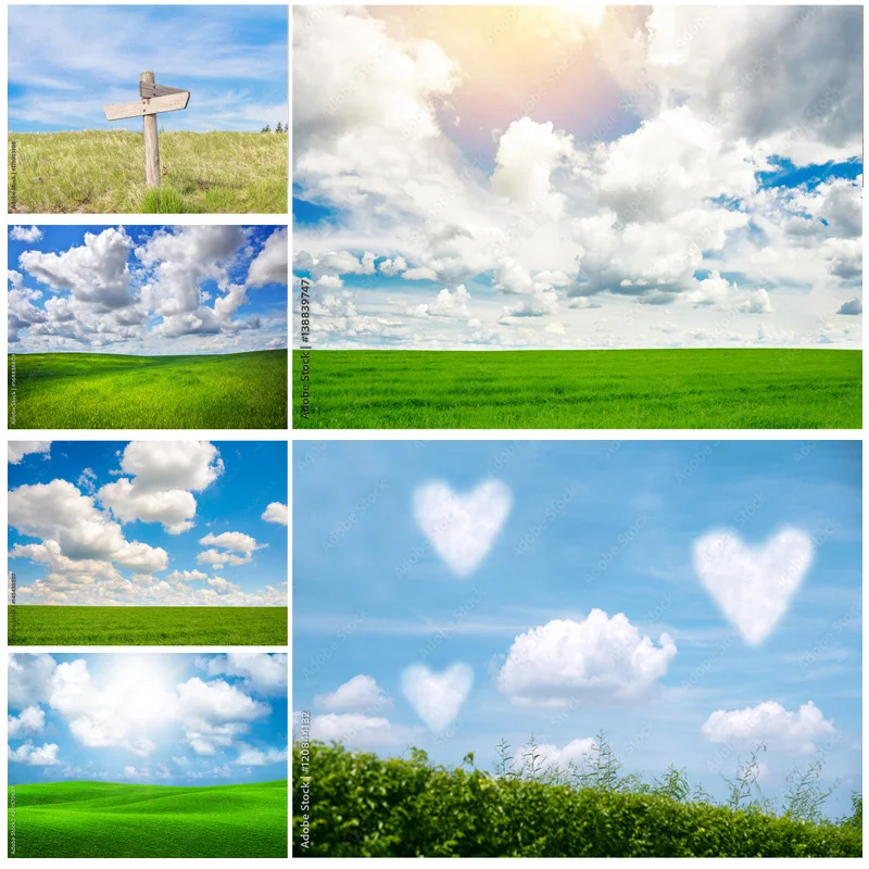 Natural Landscape Photography Props Green Grass And Blue Sky With White Clouds Photo background Studio Props 211223 KKLL-02
Natural Landscape Photography Props Green Grass And Blue Sky With White Clouds Photo background Studio Props 211223 KKLL-02