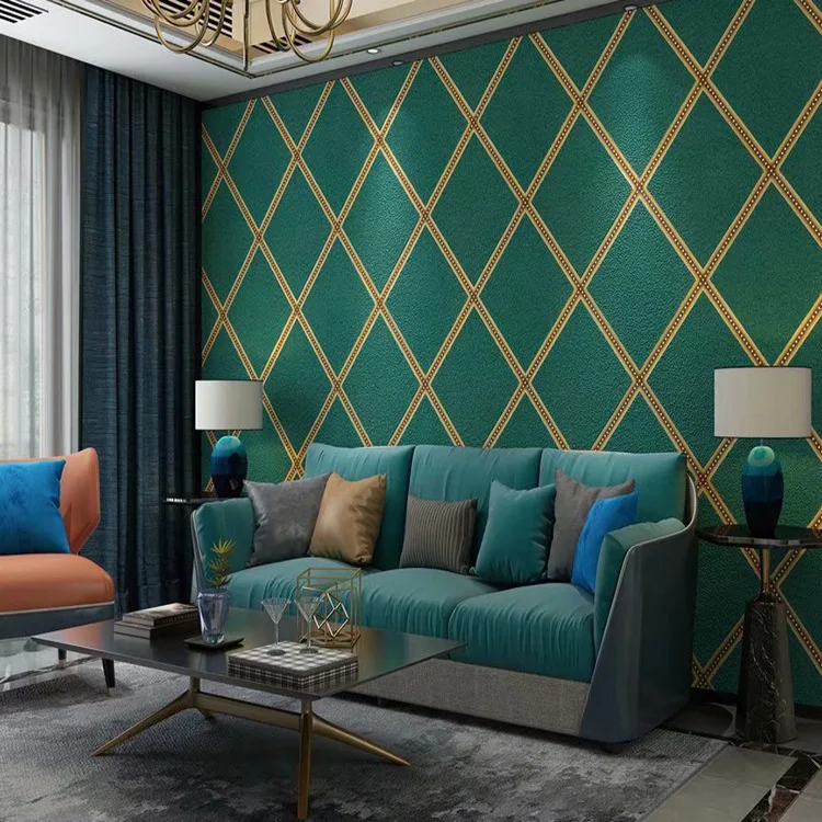 New Modern Simple Deerskin Velvet Wallpaper Living Room Background Wall 3D Imitation Hard Bag Plaid Wall Wallpaper
New Modern Simple Deerskin Velvet Wallpaper Living Room Background Wall 3D Imitation Hard Bag Plaid Wall Wallpaper