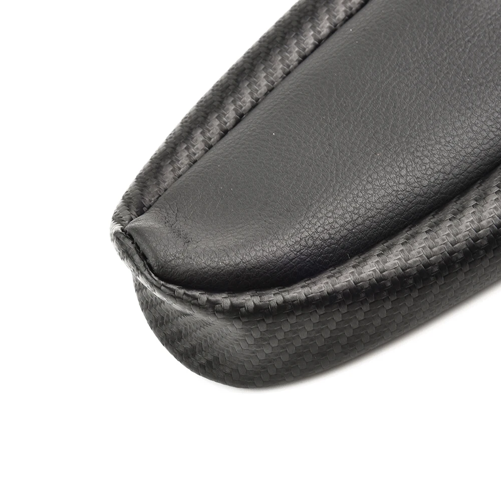 Carbon Fiber Console Armrest Cover High Quality Leather Trim Microfiber Practical To Use Replacement 100% Brand New
Carbon Fiber Console Armrest Cover High Quality Leather Trim Microfiber Practical To Use Replacement 100% Brand New