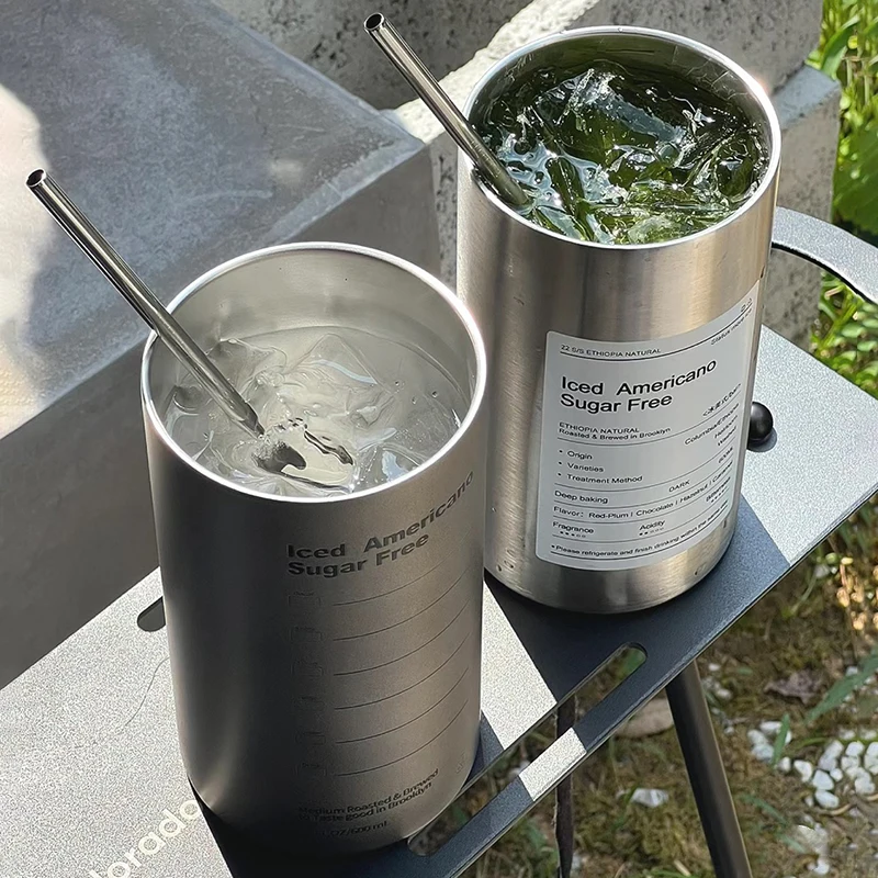 Stainless Thermos Bottle Milk Tea Mug Water Bottle Ice American Coffee Cups Double-layer Vacuum Couple Mugs Straw Cup 머그잔 보온병
Stainless Thermos Bottle Milk Tea Mug Water Bottle Ice American Coffee Cups Double-layer Vacuum Couple Mugs Straw Cup 머그잔 보온병