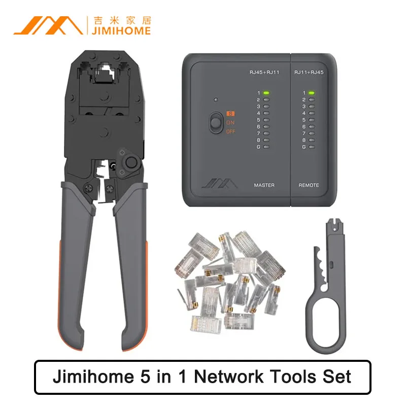 Набор сетевых инструментов Jimihome 5 в 1
Набор сетевых инструментов Jimihome 5 в 1