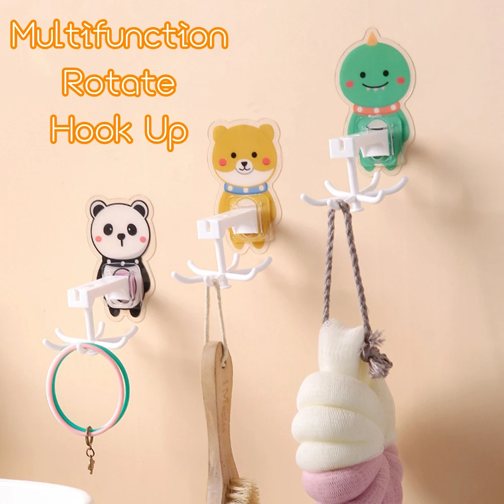 1PC 360 Degrees Rotated Kitchen Hooks Self Adhesive 6 Hooks Wall Door Hook Handbag Clothes Ties Bag Home Hanging Rack
1PC 360 Degrees Rotated Kitchen Hooks Self Adhesive 6 Hooks Wall Door Hook Handbag Clothes Ties Bag Home Hanging Rack