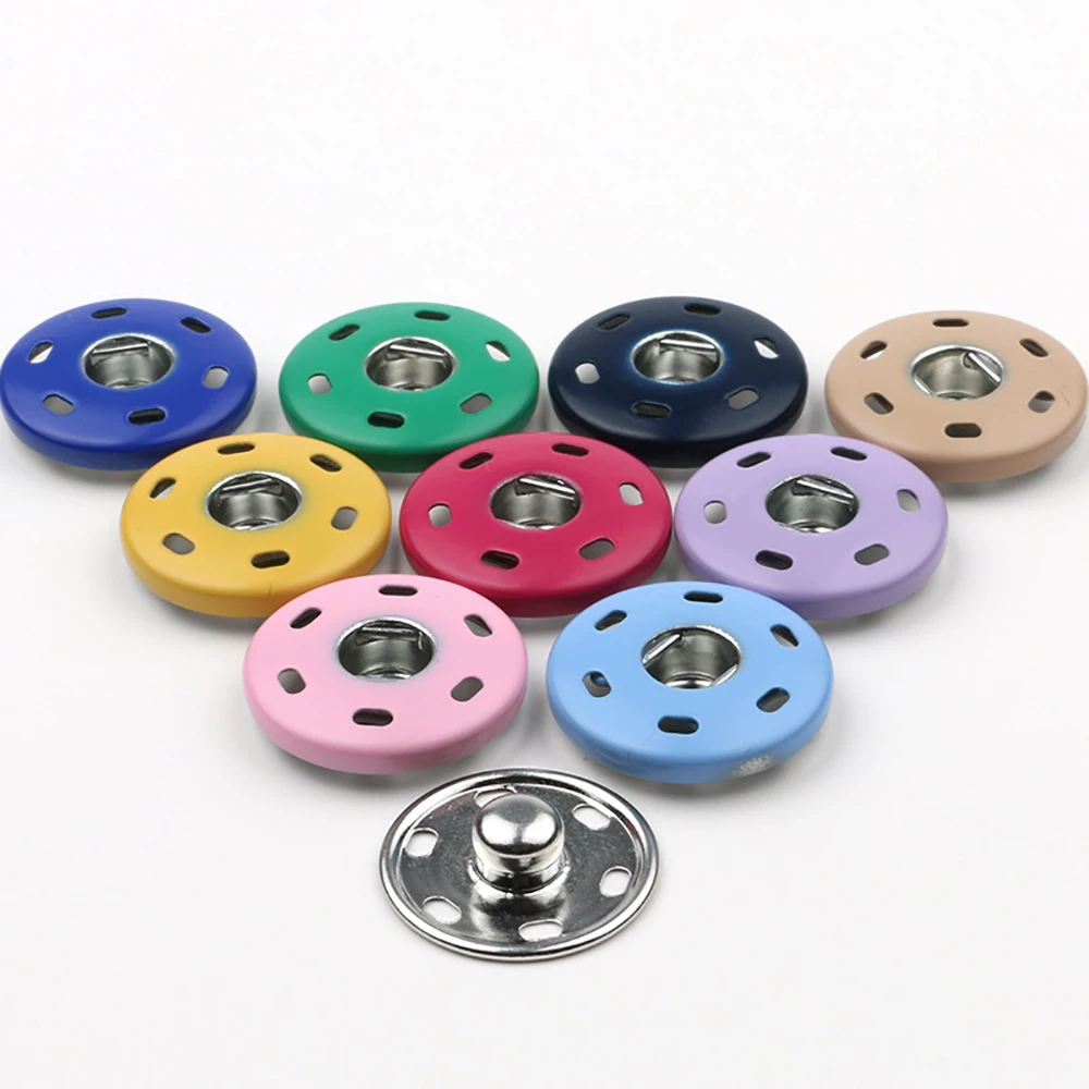 10Pcs 15mm Metal Snap Fasteners Snaps Button Press Studs Sewing Button For DIY Clothes Jackets Sweaters Cardigan Pants Crafts
10Pcs 15mm Metal Snap Fasteners Snaps Button Press Studs Sewing Button For DIY Clothes Jackets Sweaters Cardigan Pants Crafts