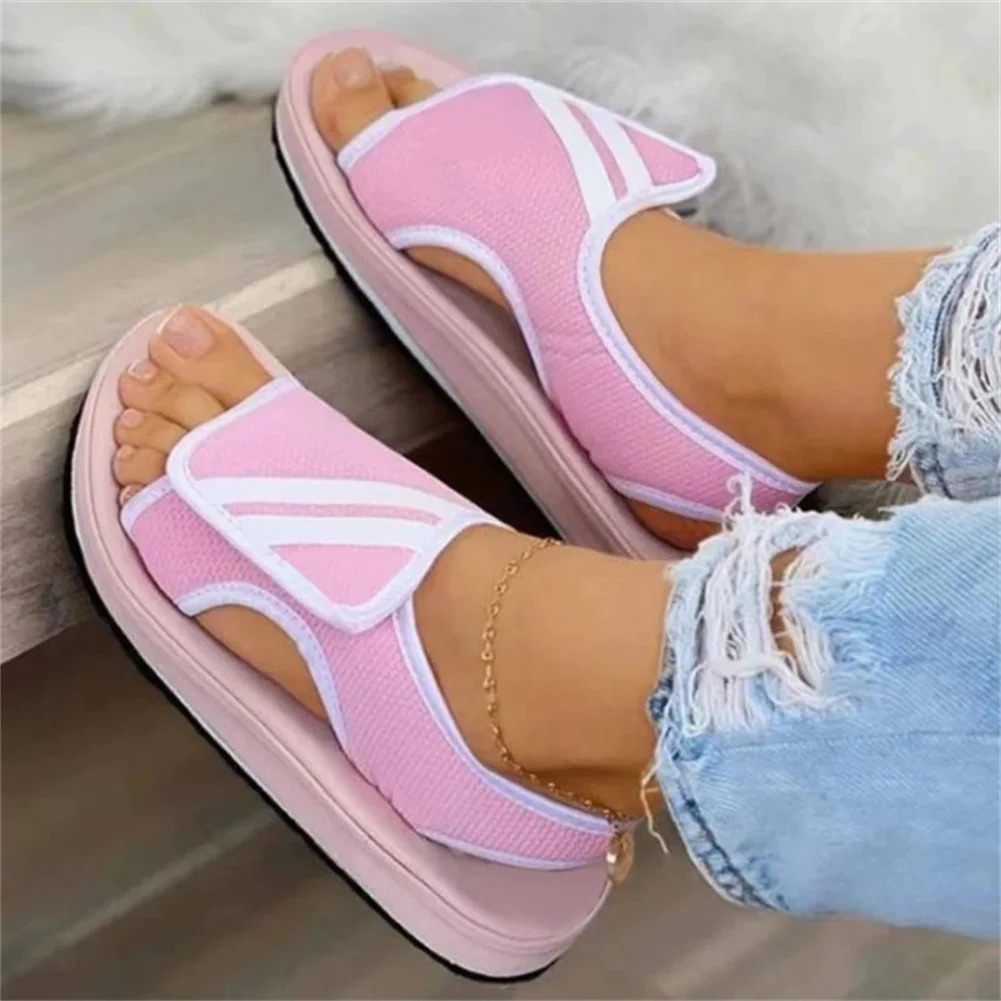 Summer Wedges Female Shoes Platform Thick Bottom Casual Women's Sandals Classic Simple Beach Outdoor Ladies Flat Non-slip
Summer Wedges Female Shoes Platform Thick Bottom Casual Women's Sandals Classic Simple Beach Outdoor Ladies Flat Non-slip