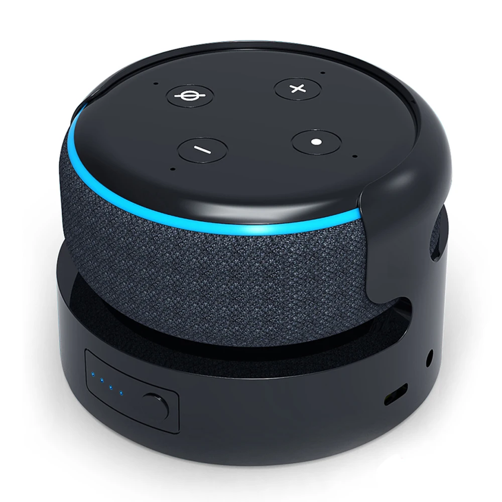 10400mAh Battery Base for Echo Dot 3rd Alexa Speaker Portable Rechargeable Large Capacity Power Bank Party Camping Gym Cooking
10400mAh Battery Base for Echo Dot 3rd Alexa Speaker Portable Rechargeable Large Capacity Power Bank Party Camping Gym Cooking