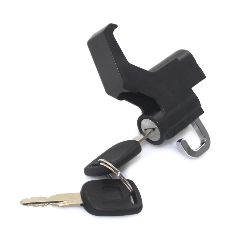 Motorcycle Helmet Security Hook Lock with 2 Keys 6mm Screw Holes Anti Theft Aluminum Alloy for Motorbikes Scooters
Motorcycle Helmet Security Hook Lock with 2 Keys 6mm Screw Holes Anti Theft Aluminum Alloy for Motorbikes Scooters