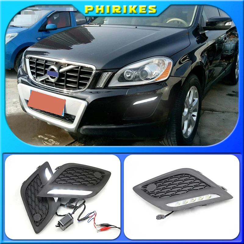 1 Pair Car Daytime Running Light Single Color LED Daylight Fog Lamp Cover Fit for Volvo XC60 2009 2010 2011 2012 2013
1 Pair Car Daytime Running Light Single Color LED Daylight Fog Lamp Cover Fit for Volvo XC60 2009 2010 2011 2012 2013