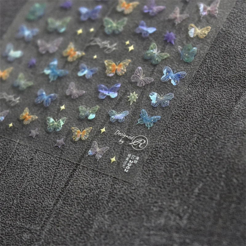 1pcs Nail Art Decals Summer 5D Embossed Butterfly Star Love Flower Back Glue Nail Stickers Decoration Parts For Nail Tips Beauty
1pcs Nail Art Decals Summer 5D Embossed Butterfly Star Love Flower Back Glue Nail Stickers Decoration Parts For Nail Tips Beauty