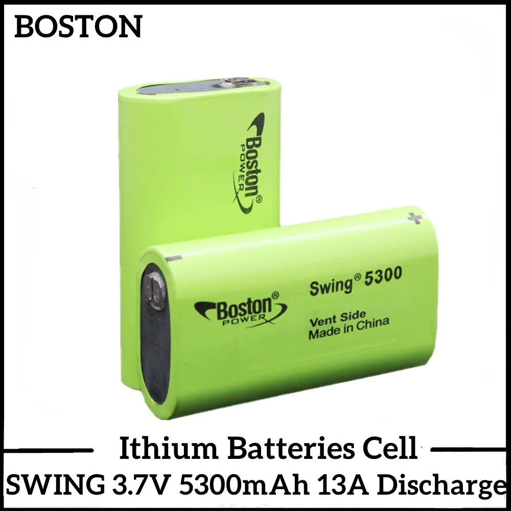 1-20PCS New Original Battery For BOSTON POWER SWING 5300 5300mAh 3.7V Low Temperature Fuel Lithium Batteries Cell 13A Discharge
1-20PCS New Original Battery For BOSTON POWER SWING 5300 5300mAh 3.7V Low Temperature Fuel Lithium Batteries Cell 13A Discharge