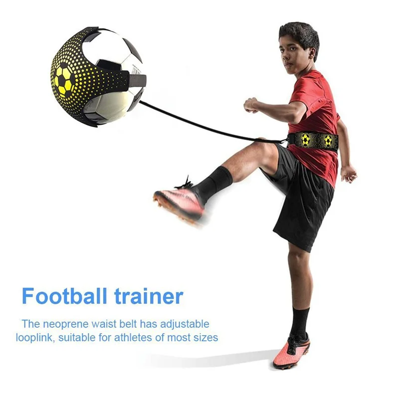 Adjustable Football Kick Trainer Soccer Ball Training Equipment Soccer Trainer Solo Practice Elastic Belt Sports Assistance
Adjustable Football Kick Trainer Soccer Ball Training Equipment Soccer Trainer Solo Practice Elastic Belt Sports Assistance