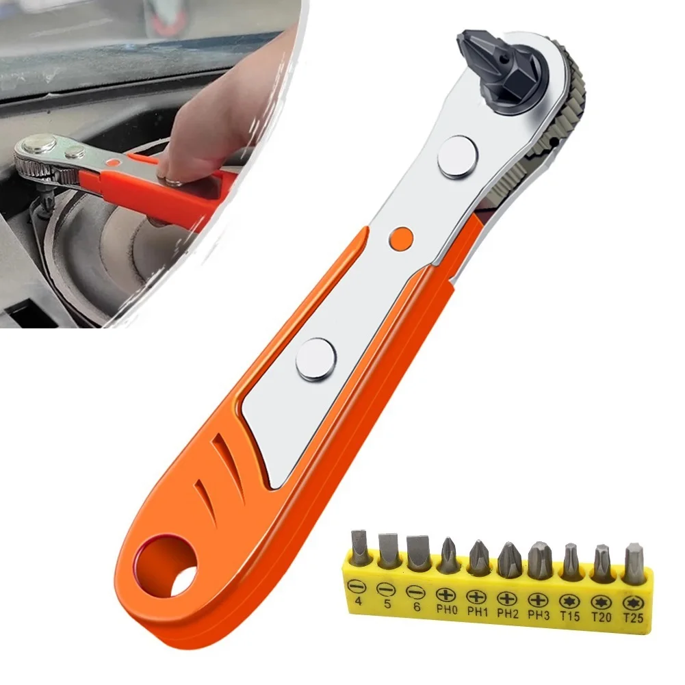 Hexagon Ratchet Spanner 1/4inch Mini Quick Release Socket Tools Household Handle Repair Wrench Screwdriver For Car Vehicle
Hexagon Ratchet Spanner 1/4inch Mini Quick Release Socket Tools Household Handle Repair Wrench Screwdriver For Car Vehicle