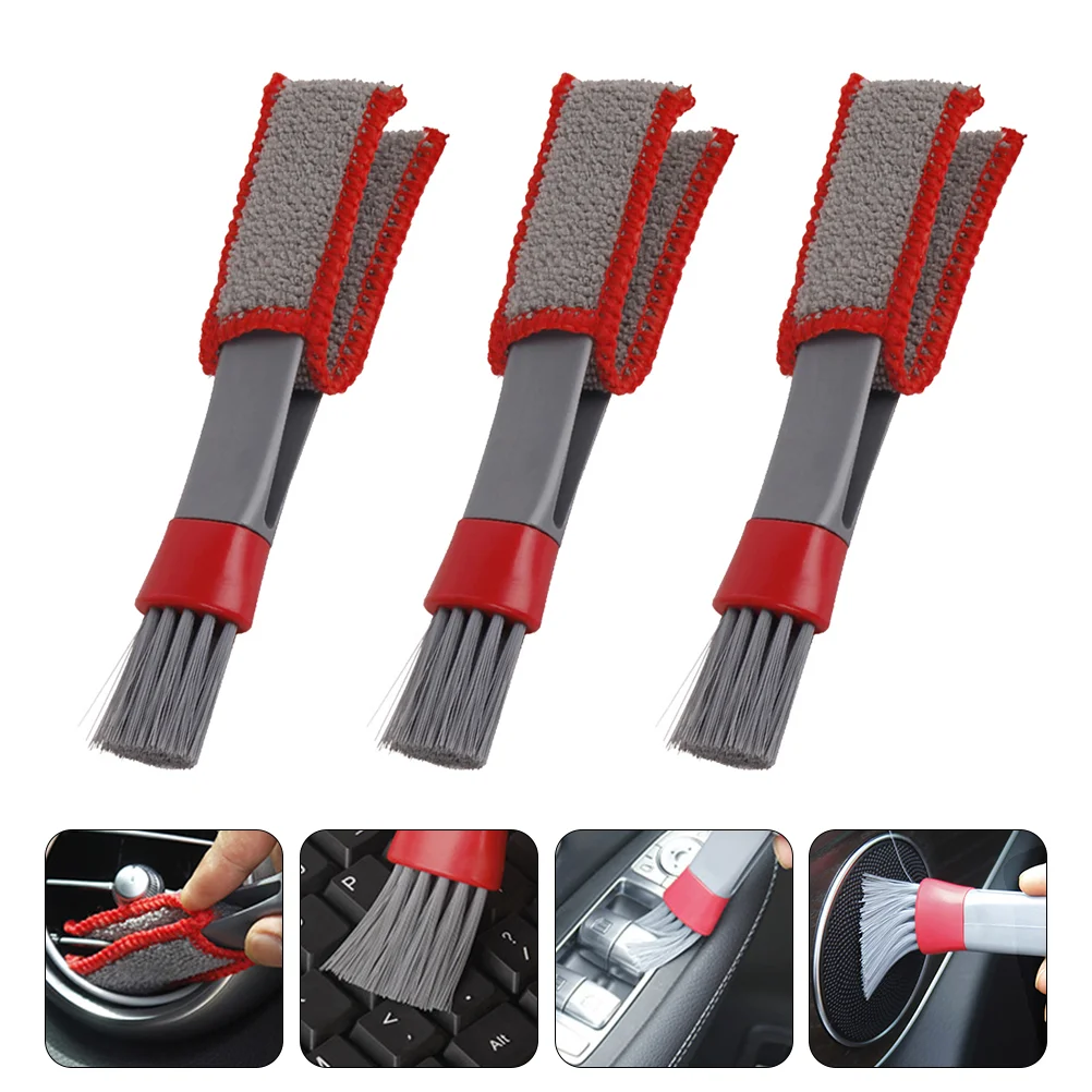 3 PCS Car Gap Brushes Interior Cleaning Tools Detergent Keyboards Cleaner Detail Superfine Fiber Cracks
3 PCS Car Gap Brushes Interior Cleaning Tools Detergent Keyboards Cleaner Detail Superfine Fiber Cracks