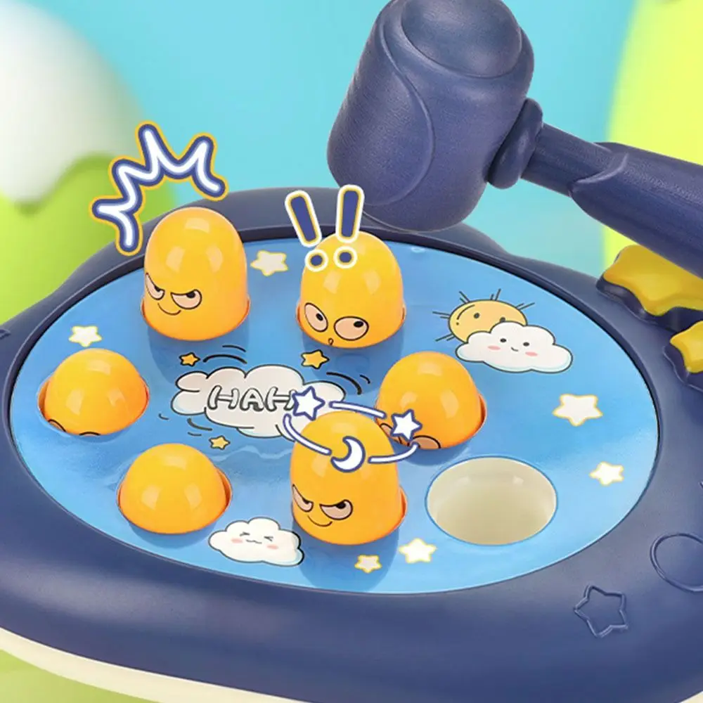 

Electronic Montessori Whac-A-Mole Toys Creative Plastic Learning Cartoon Animal Hammer Game Interactive Education Boy