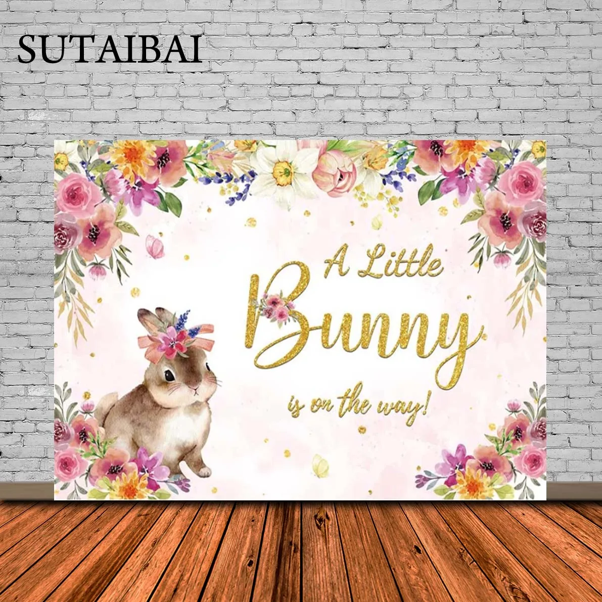 Bunny Baby Shower Backdrop Girls A Little Bunny Is on The Way Background Easter Floral Cute Rabbit Bunny Party Decorations
Bunny Baby Shower Backdrop Girls A Little Bunny Is on The Way Background Easter Floral Cute Rabbit Bunny Party Decorations