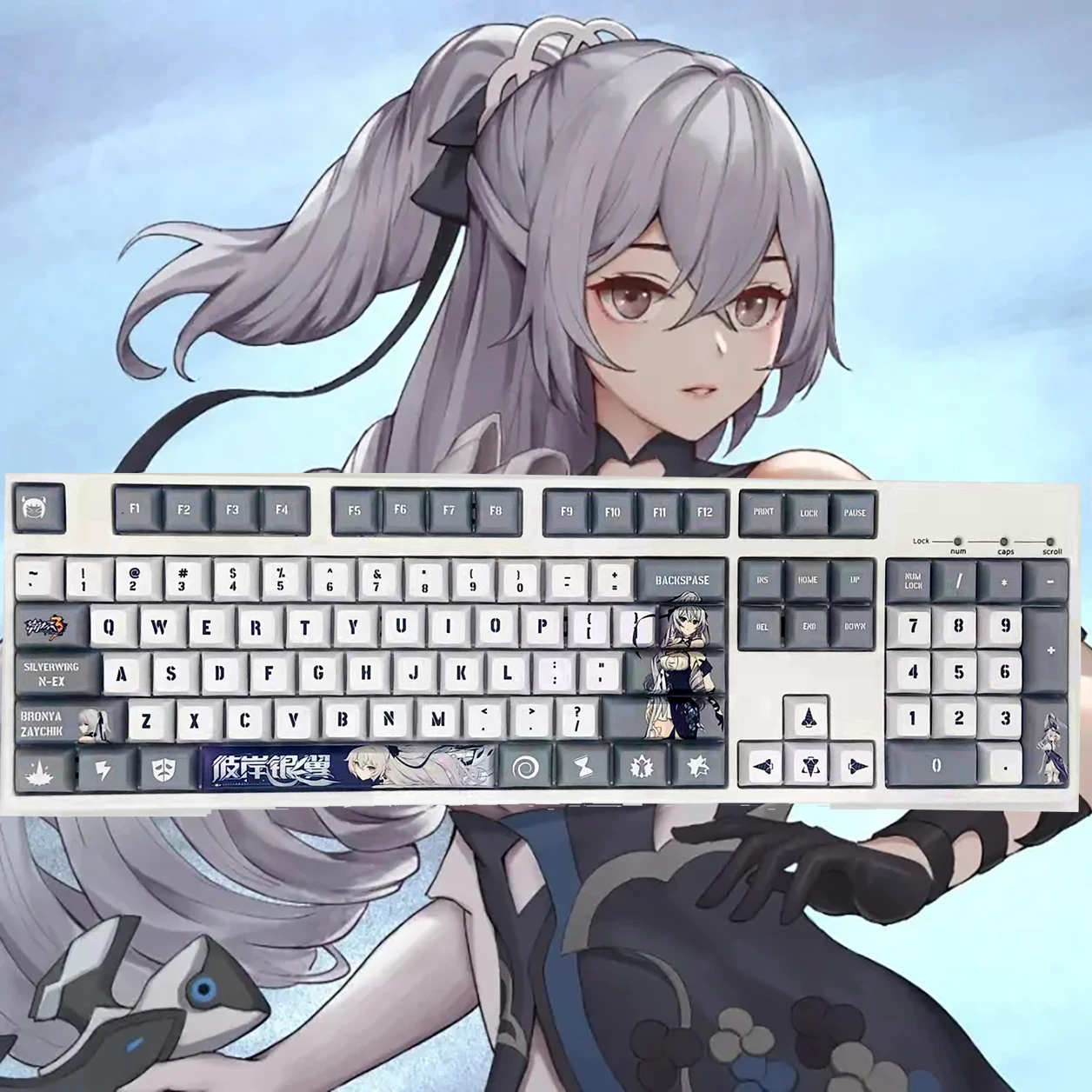 Механическая клавиатура Honkai Impact с 3 колпачками, декоративная клавиатура, красивая киана, каслана, аксессуары для аниме, колпачки для клавиш ...
Механическая клавиатура Honkai Impact с 3 колпачками, декоративная клавиатура, красивая киана, каслана, аксессуары для аниме, колпачки для клавиш ...