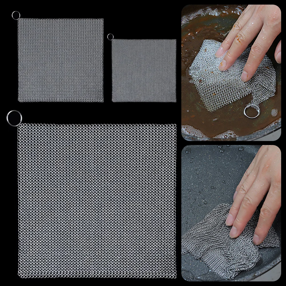 Скребок для сковородок из нержавеющей стали
Скребок для сковородок из нержавеющей стали