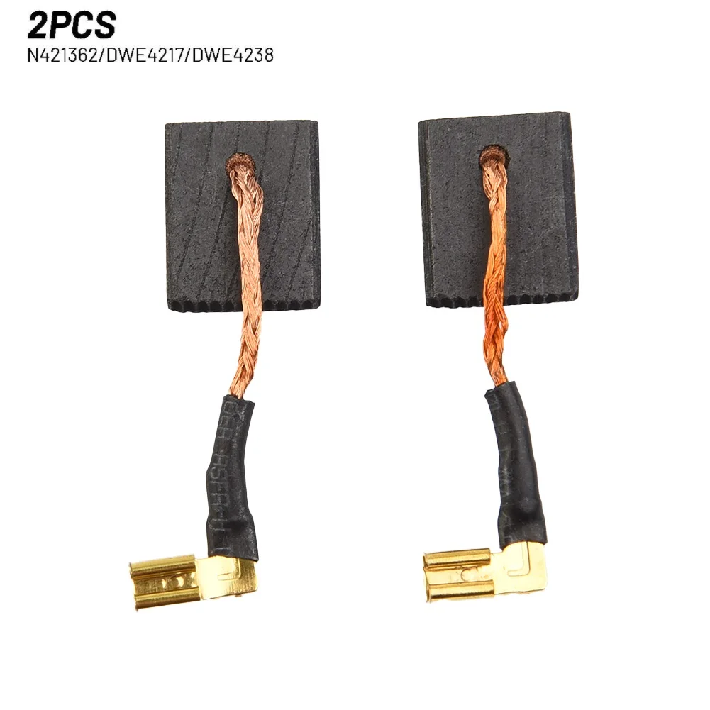 2PCS Carbon Brushes Electric Hammer Angle Grinder N421362/DWE4217/DWE4238 Graphite Brush Replacement For Cutting Polishing Tools
2PCS Carbon Brushes Electric Hammer Angle Grinder N421362/DWE4217/DWE4238 Graphite Brush Replacement For Cutting Polishing Tools