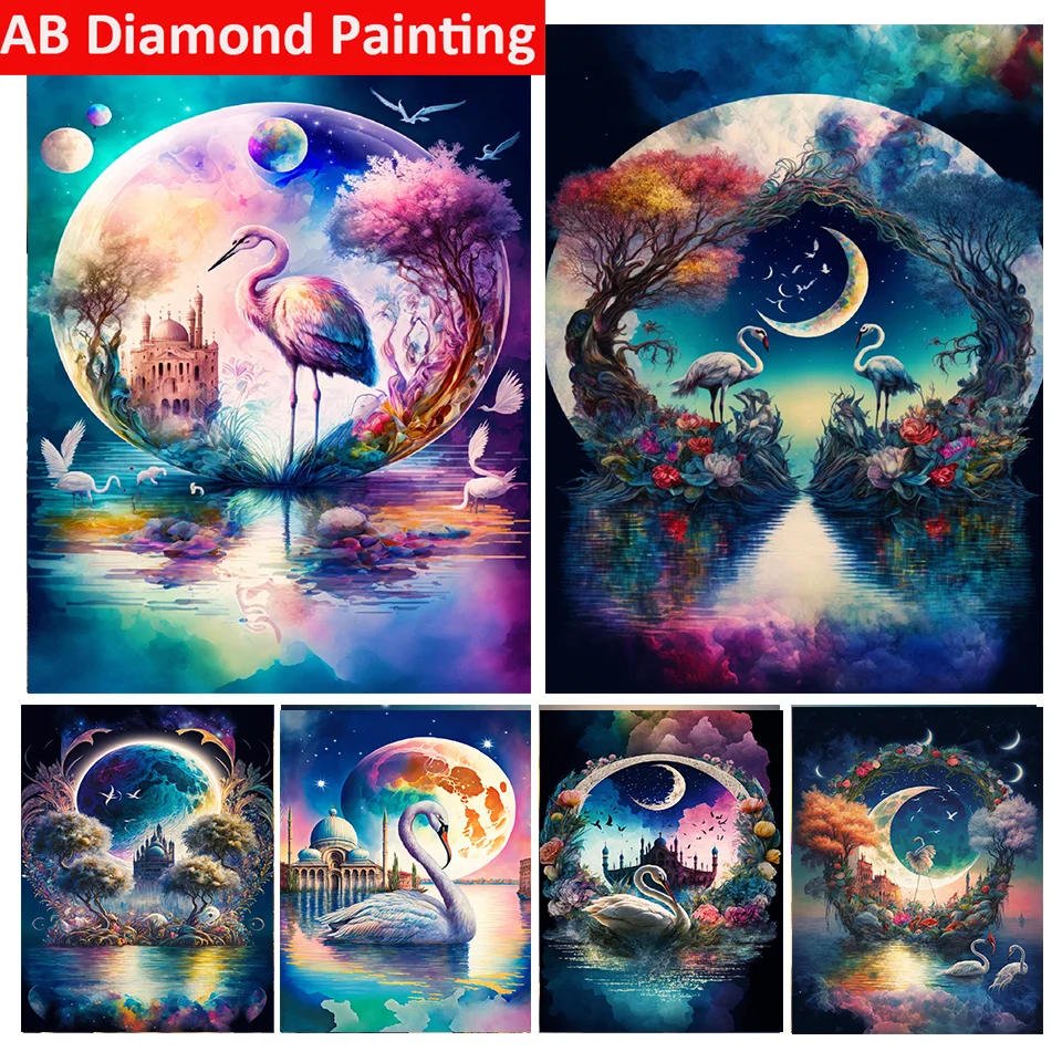 5D DIY AB Diamond Painting Seaside Bicycle Romantic Rose Flower Diamond Embroidery Mosaic Moon Cross Stitch Kits Home Decor
5D DIY AB Diamond Painting Seaside Bicycle Romantic Rose Flower Diamond Embroidery Mosaic Moon Cross Stitch Kits Home Decor