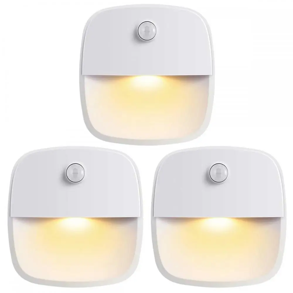 Night Light Smart Motion Sensor Light Battery Operated LED Night Lamp For Bedside Lamps Kids Bedroom Hallway Toilet Seat Pathway
Night Light Smart Motion Sensor Light Battery Operated LED Night Lamp For Bedside Lamps Kids Bedroom Hallway Toilet Seat Pathway