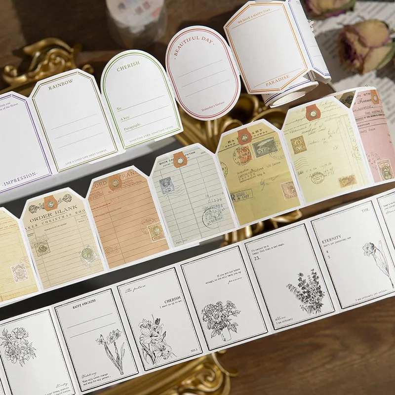 6.5cm*1M Vintage Style Design Paper On Roll Pay Note Aesthetic Candle Jars For Spices Decor Scrapbooking Junk Journal Supplies
6.5cm*1M Vintage Style Design Paper On Roll Pay Note Aesthetic Candle Jars For Spices Decor Scrapbooking Junk Journal Supplies