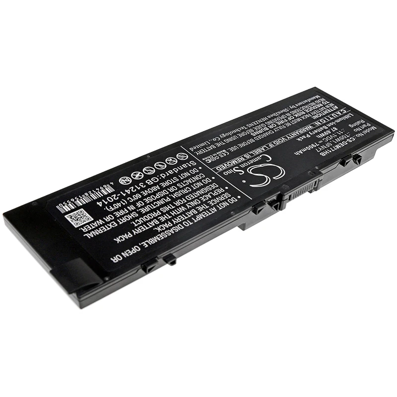 Аккумулятор CS 7900 мАч/7000 15 Вт-ч для DELL Precision 7510 7520 17-7000 17 7710 7720 T05W1 To5W1 |