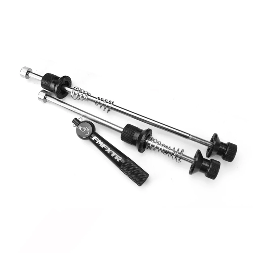 Anti Theft Quick Release Bicycle Wheel Spindle Set Front & Rear Lightweight Design for Mountain and Road Bikes
Anti Theft Quick Release Bicycle Wheel Spindle Set Front & Rear Lightweight Design for Mountain and Road Bikes