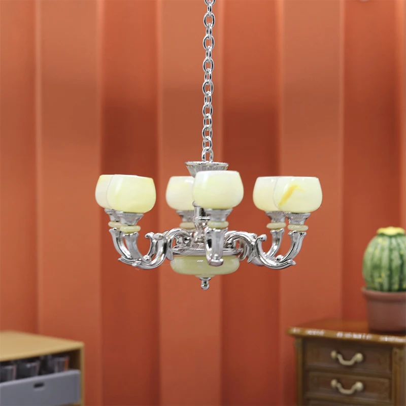 1Pc 1:12 Dollhouse Miniaturescale Ceiling Light Candles LED Lamp Battery/Button Battery Operated Decorative Accessories
1Pc 1:12 Dollhouse Miniaturescale Ceiling Light Candles LED Lamp Battery/Button Battery Operated Decorative Accessories