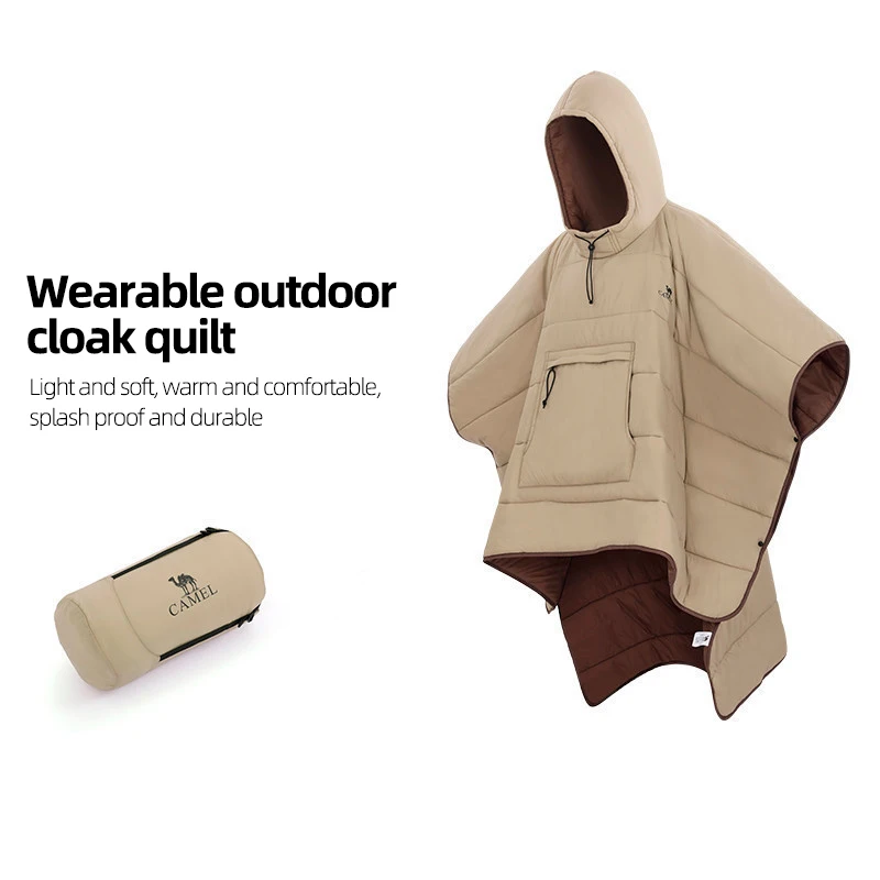Sleeping Bag Cloak Style Lazy Wearable Poncho Portable Waterproof Camping Ultralight 4 Season Warm for Outdoor Traveling Hiking
Sleeping Bag Cloak Style Lazy Wearable Poncho Portable Waterproof Camping Ultralight 4 Season Warm for Outdoor Traveling Hiking