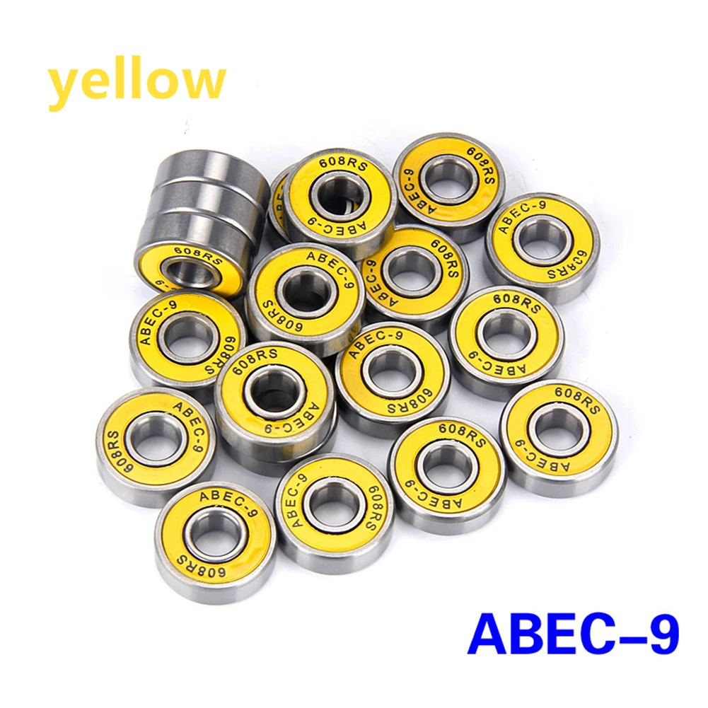 8x22x7mm Skateboard Bearing Roller Sealed Skate Skateboard Steel ABEC-7 / ABEC-9 608 Anti-rust Blade Practical
8x22x7mm Skateboard Bearing Roller Sealed Skate Skateboard Steel ABEC-7 / ABEC-9 608 Anti-rust Blade Practical