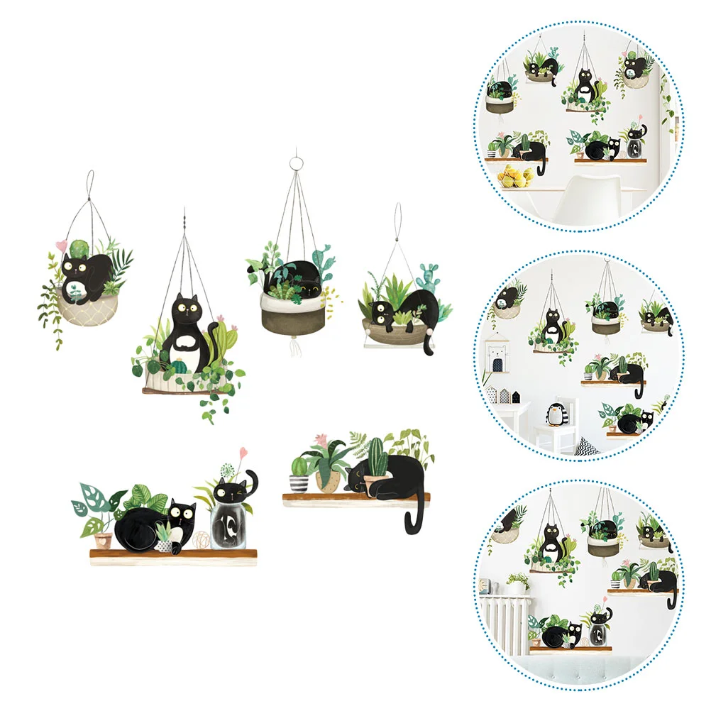 2pcs Stickers Nursery Wall Stickers Tropical Wall Decal Kindergarten Wall Stickers Cat Window Clings Tropical Wall Sticker
2pcs Stickers Nursery Wall Stickers Tropical Wall Decal Kindergarten Wall Stickers Cat Window Clings Tropical Wall Sticker