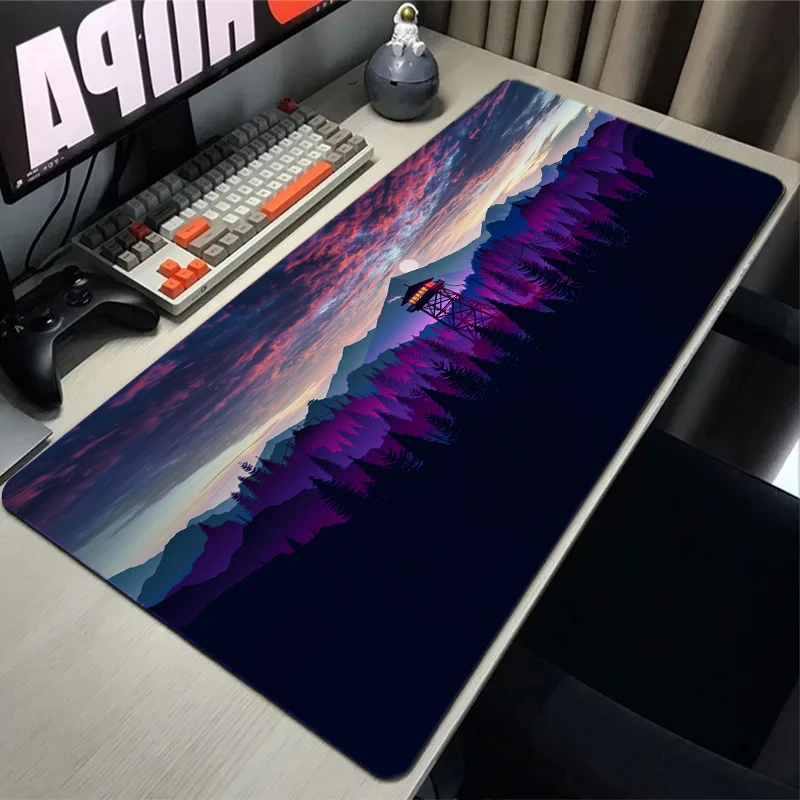 Deep Forest Firewatch Laptop Gamer Mousepad Gaming Mouse Pad Large Locking Edge Keyboard 70x30 cm Deak Mat for Cs Go LOL
Deep Forest Firewatch Laptop Gamer Mousepad Gaming Mouse Pad Large Locking Edge Keyboard 70x30 cm Deak Mat for Cs Go LOL