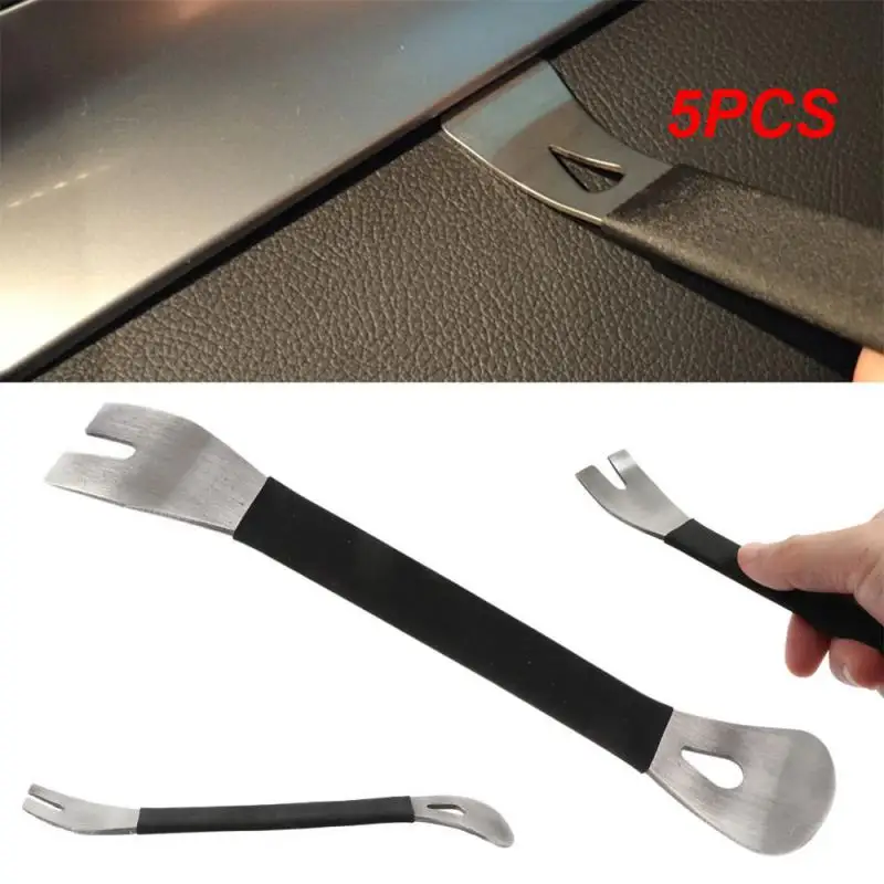 5PCS Car Interior Clip Panel Trim Installation Removal Tool Stainless Steel Pry Plate Conversion Installation Tool
5PCS Car Interior Clip Panel Trim Installation Removal Tool Stainless Steel Pry Plate Conversion Installation Tool