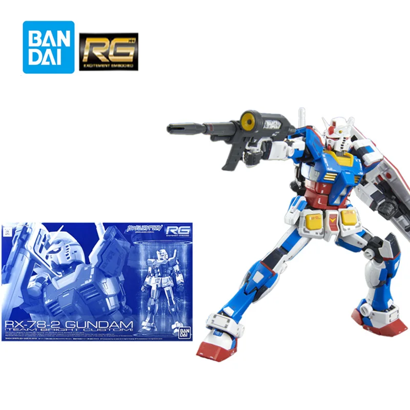 Bandai оригинальная модель Gundam PB Limited RG 1/144 RX-78-2 Gundam(Team Bright Custom), пластиковый мобильный костюм, аниме экшн-фигурки, игрушки
Bandai оригинальная модель Gundam PB Limited RG 1/144 RX-78-2 Gundam(Team Bright Custom), пластиковый мобильный костюм, аниме экшн-фигурки, игрушки